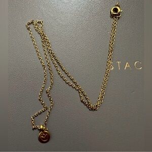 Lotus pendant necklace